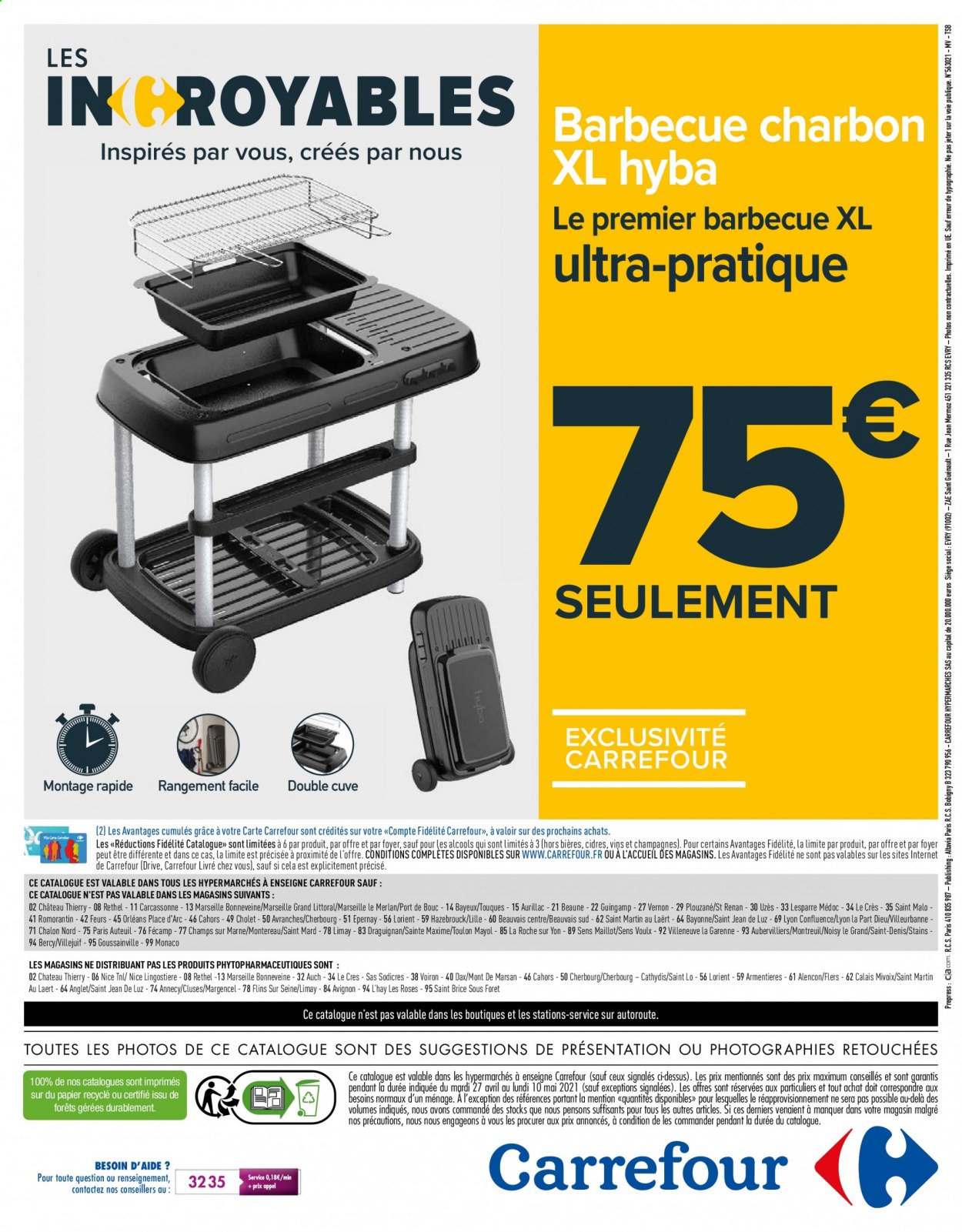Catalogue Carrefour Hypermarchés - 27/04/2021 - 10/05/2021. Page 23