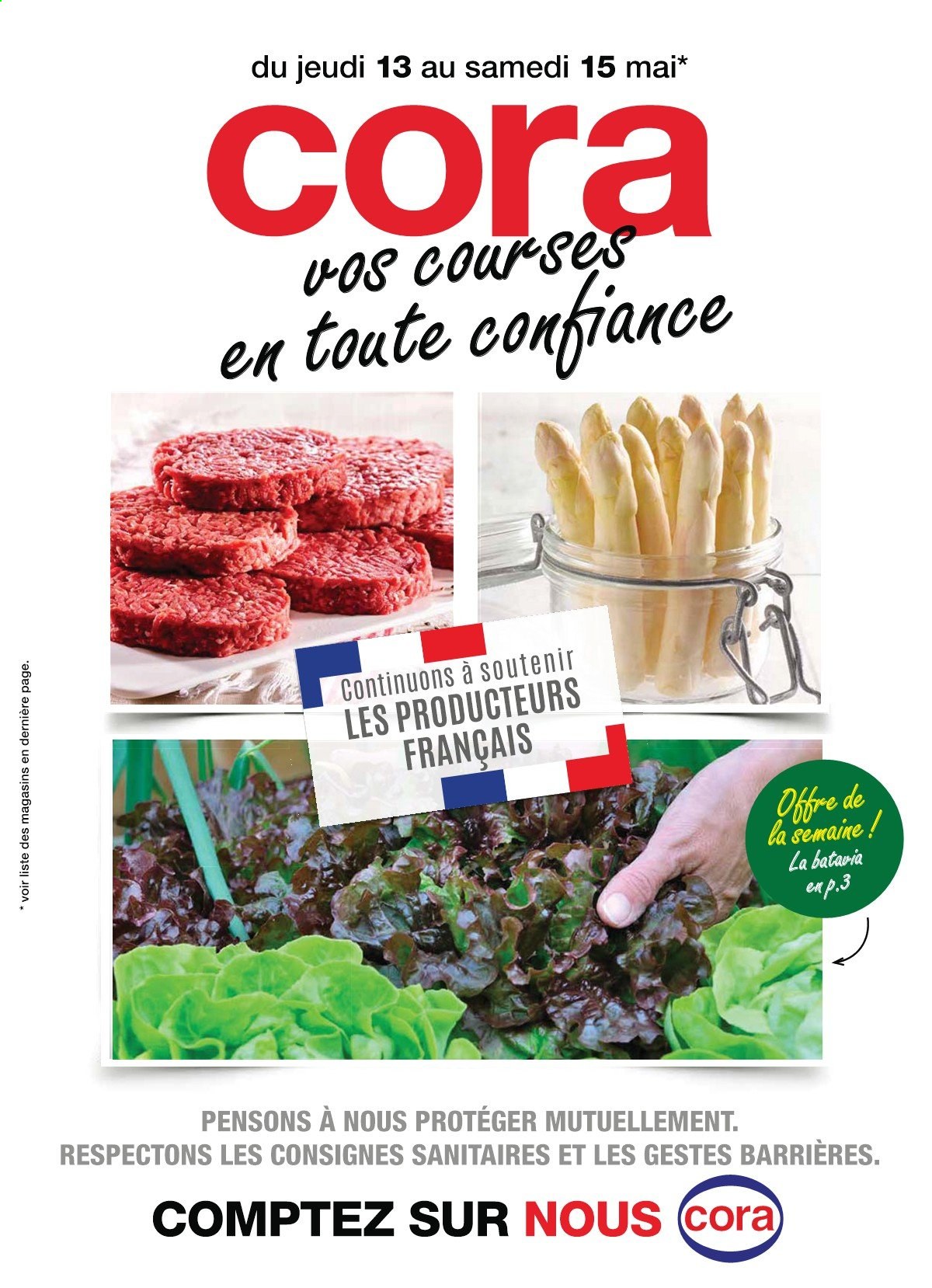 thumbnail - Catalogue Cora - 13/05/2021 - 15/05/2021 - Produits soldés - salade batavia. Page 1.