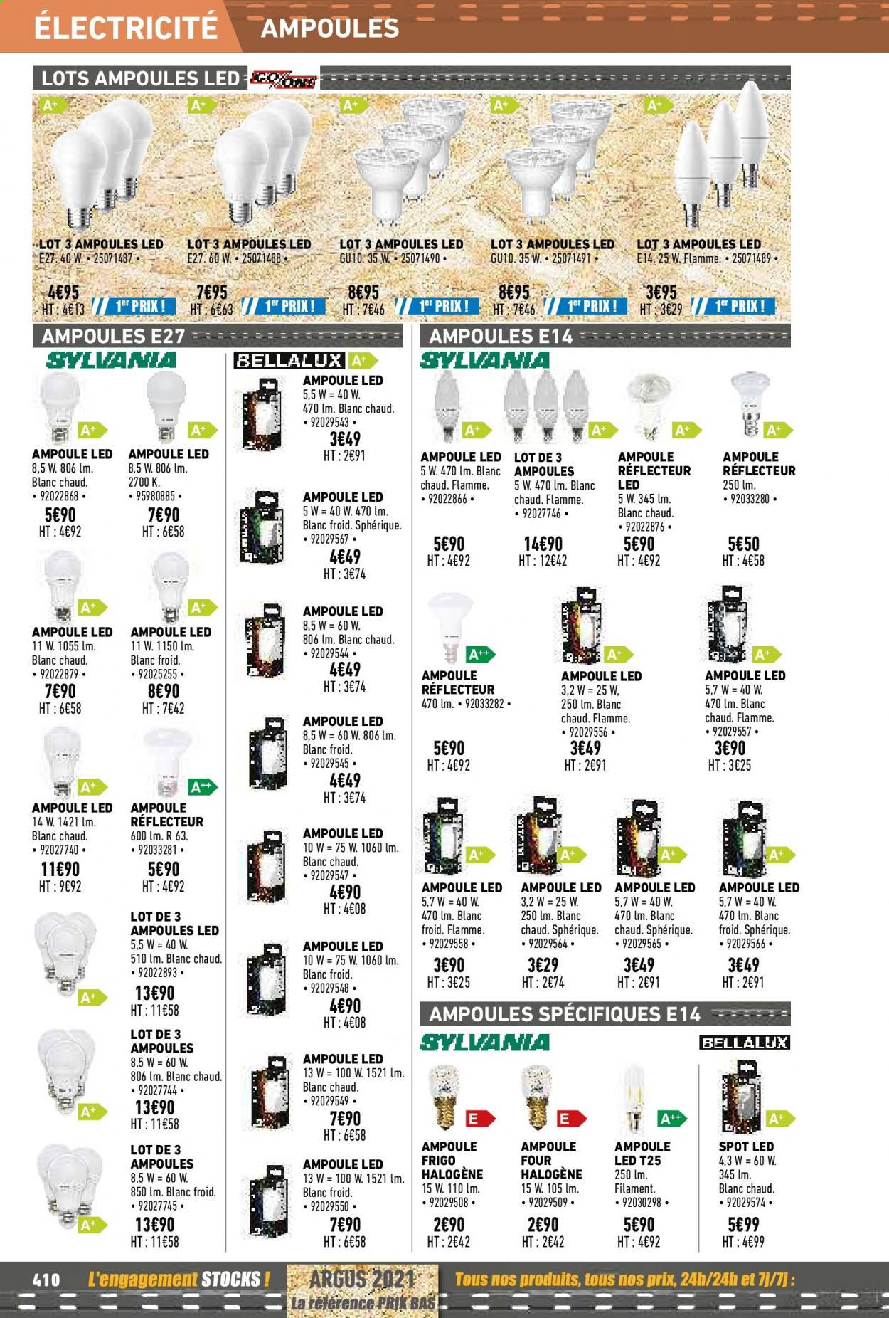 thumbnail - Catalogue Brico Cash - 12/05/2021 - 05/06/2021 - Produits soldés - ampoule LED. Page 410.