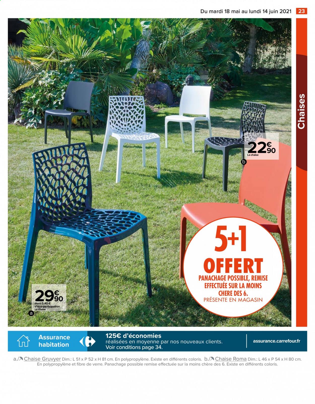 Catalogue Carrefour Hypermarchés - 18/05/2021 - 14/06/2021. Page 23