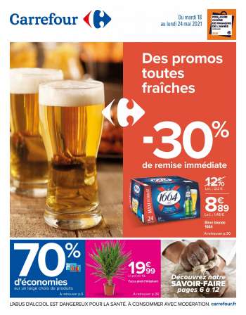 Catalogue Carrefour Hypermarchés - 18.05.2021 - 24.05.2021.