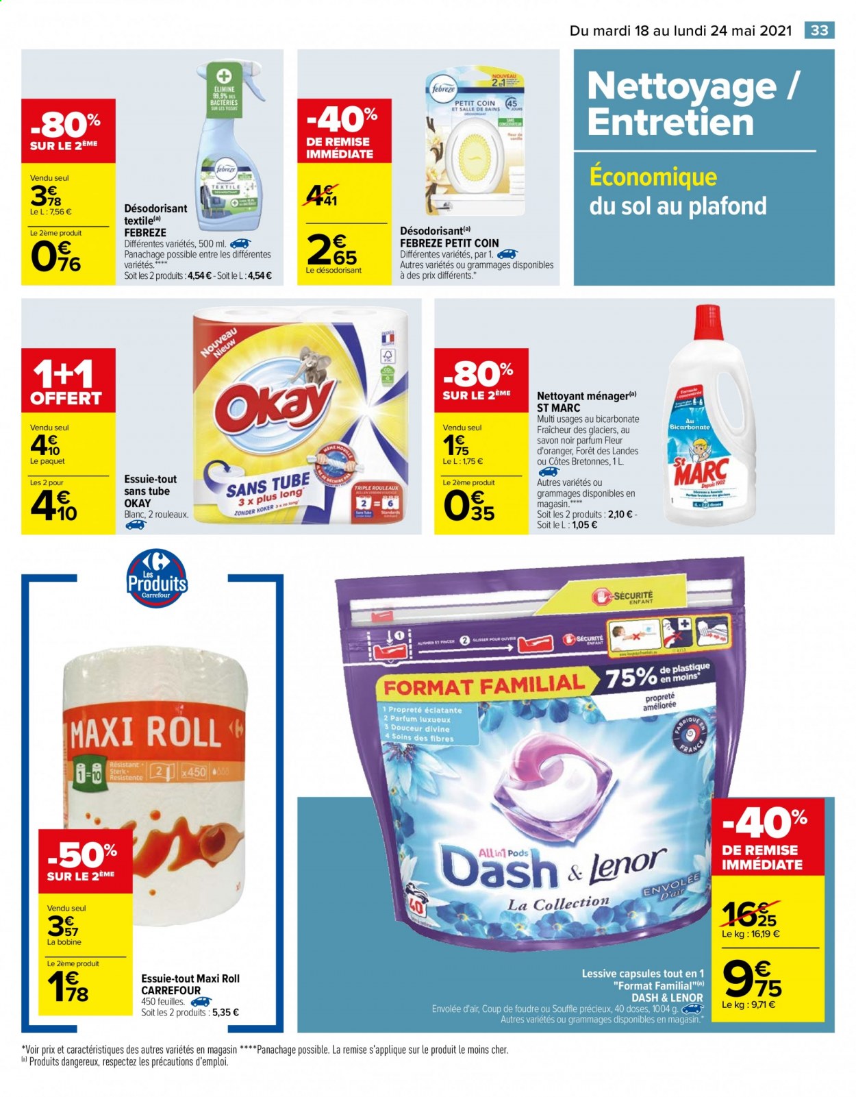 Catalogue Carrefour Hypermarchés - 18/05/2021 - 24/05/2021. Page 33