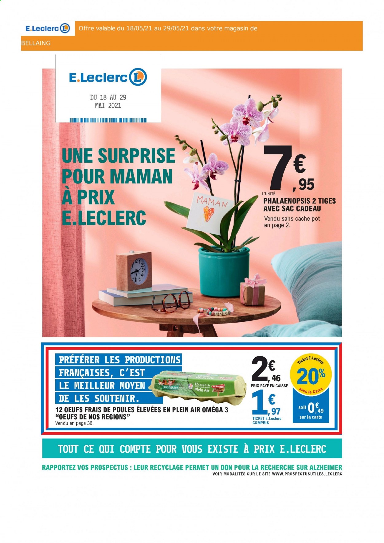 Catalogue E.Leclerc - 18/05/2021 - 29/05/2021. Page 1