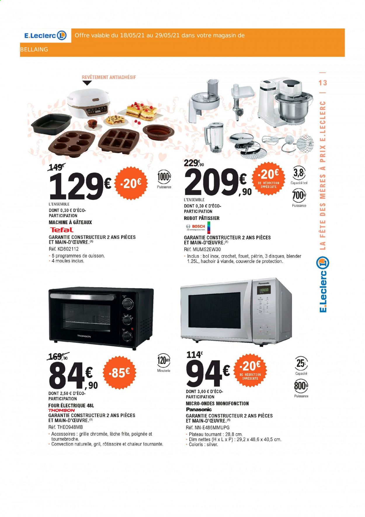Catalogue E.Leclerc - 18/05/2021 - 29/05/2021. Page 13