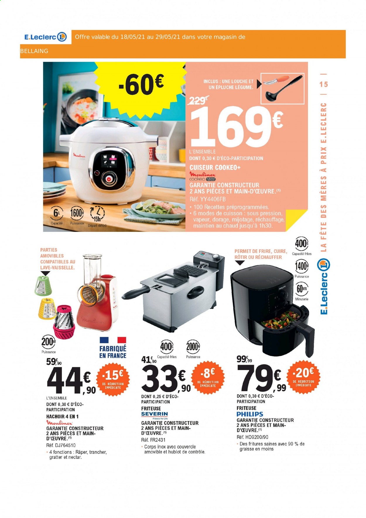 Catalogue E.Leclerc - 18/05/2021 - 29/05/2021. Page 15