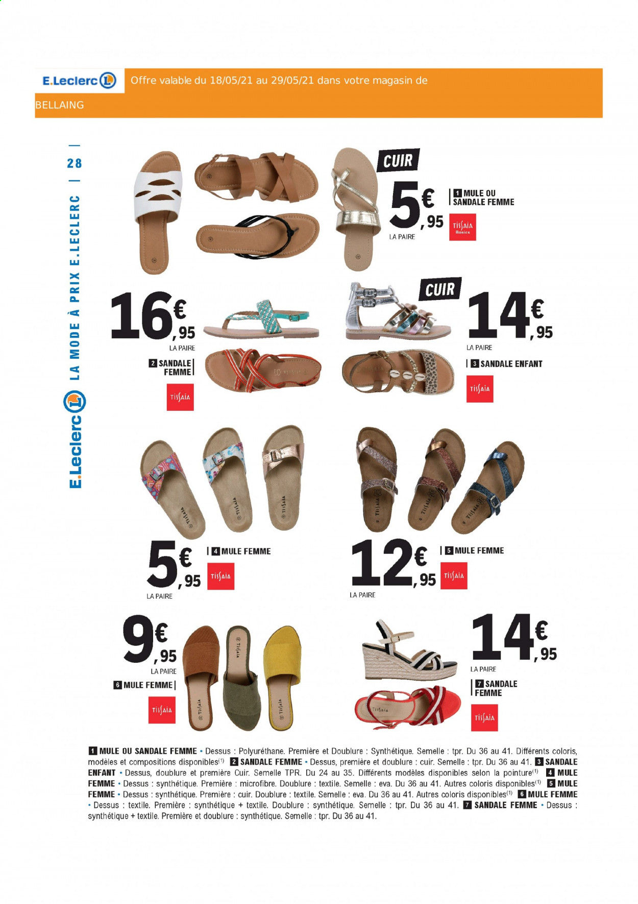 Catalogue E.Leclerc - 18/05/2021 - 29/05/2021. Page 28