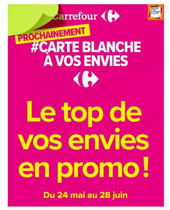 Catalogue Carrefour Hypermarchés - 24.05.2021 - 28.06.2021.