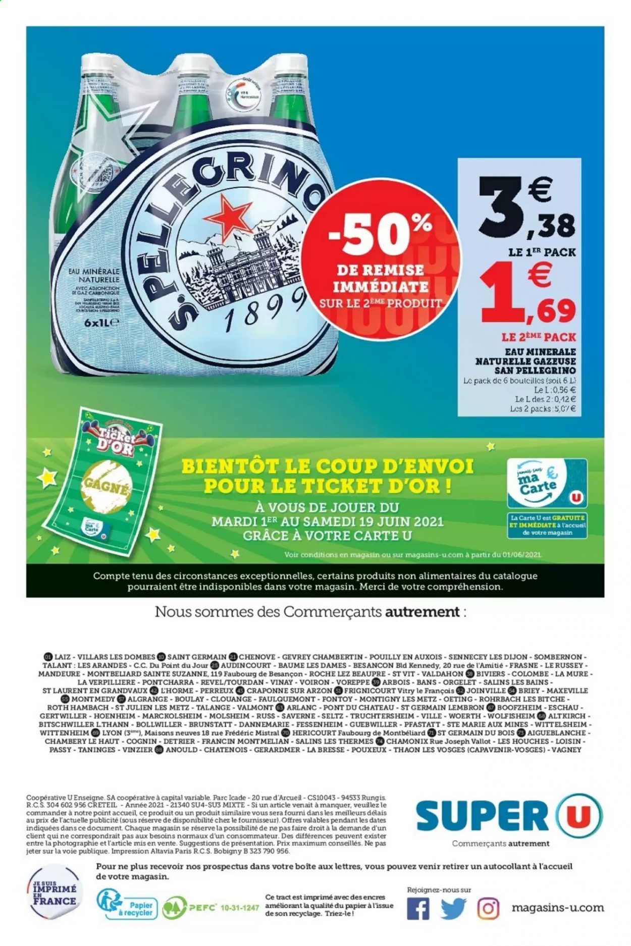 Catalogue SUPER U - 18/05/2021 - 29/05/2021. Page 52