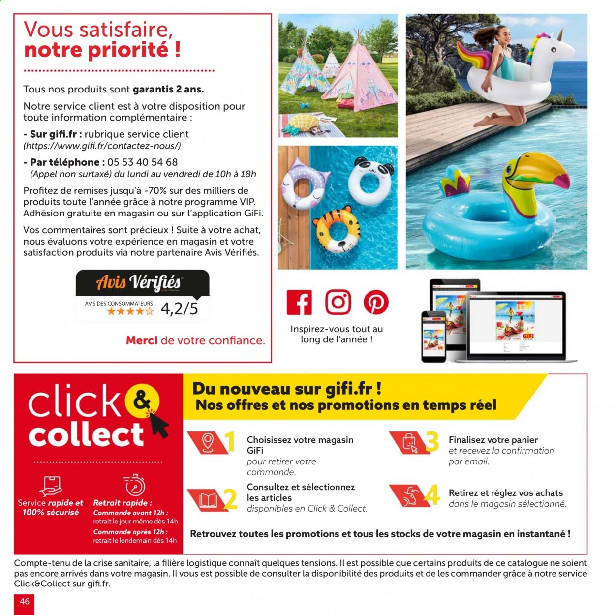 Catalogue GiFi - 18/05/2021 - 26/05/2021. Page 46