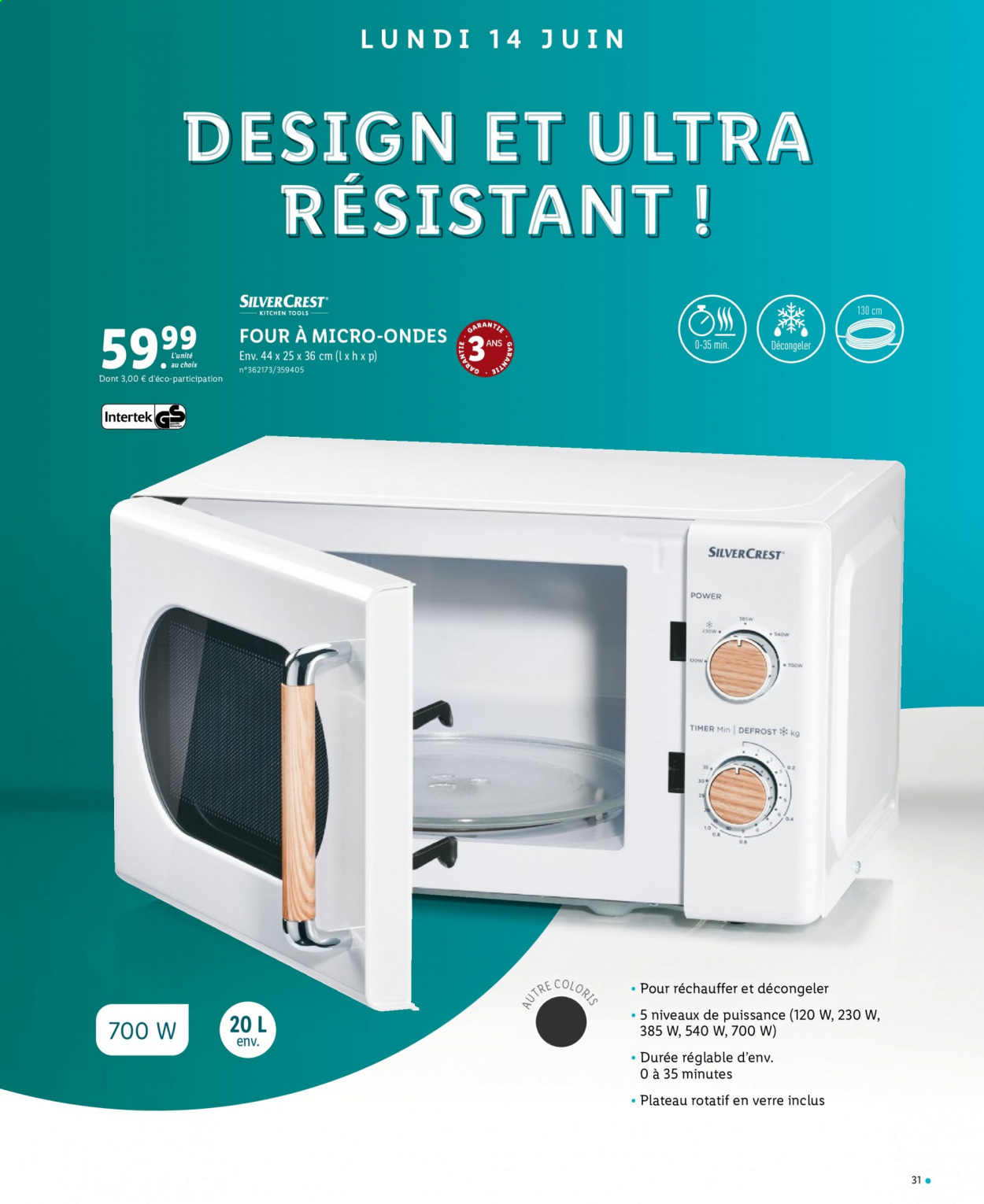 Catalogue Lidl - 03/06/2021 - 14/06/2021. Page 31