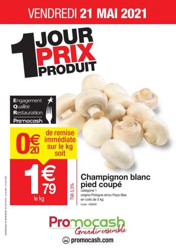 Catalogue Promocash - 21.05.2021 - 21.05.2021.