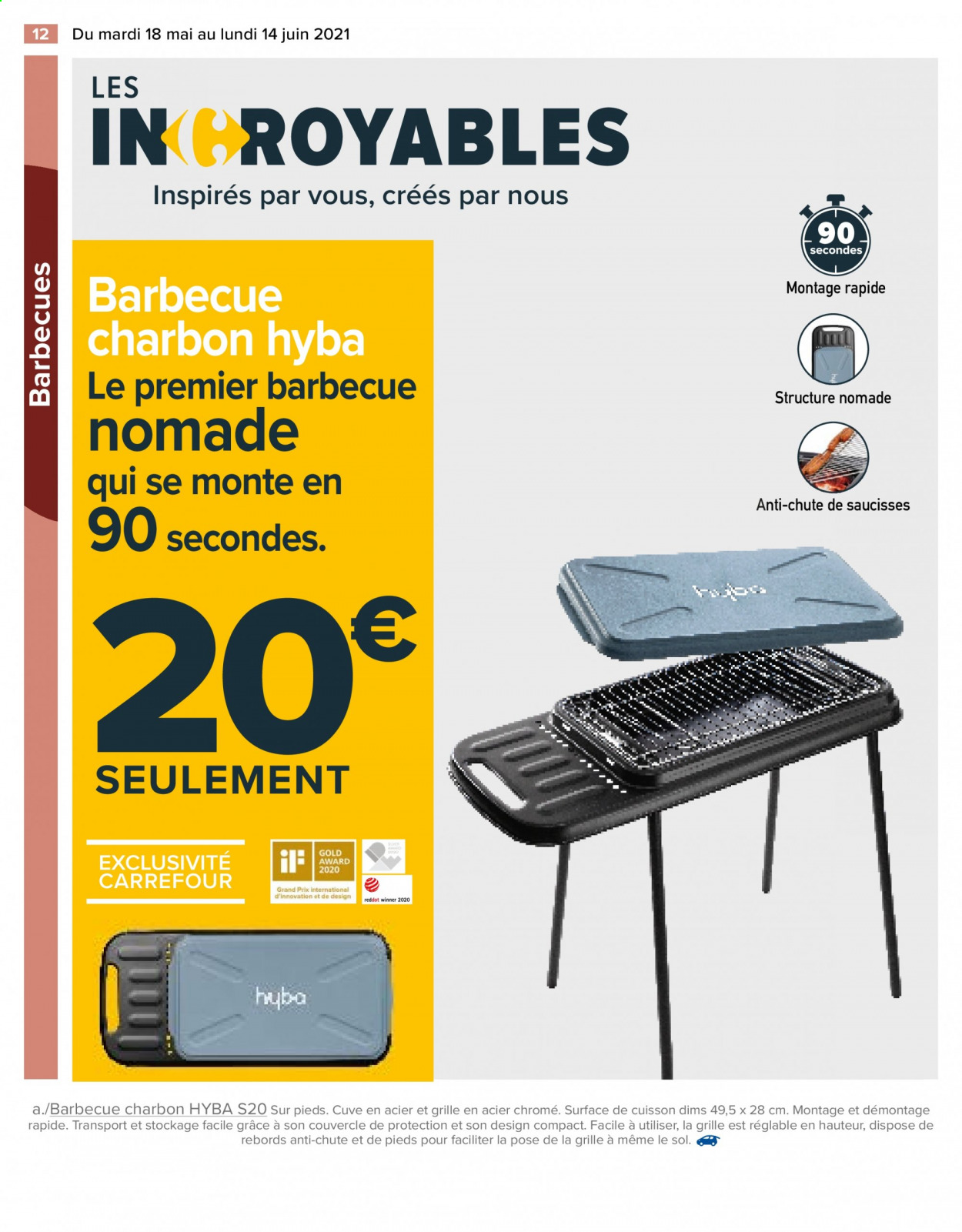 Catalogue Carrefour Hypermarchés - 18/05/2021 - 14/06/2021. Page 12