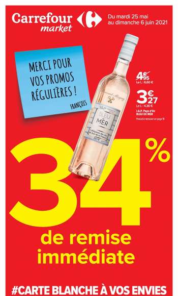 Catalogue Carrefour Market - 25.05.2021 - 06.06.2021.