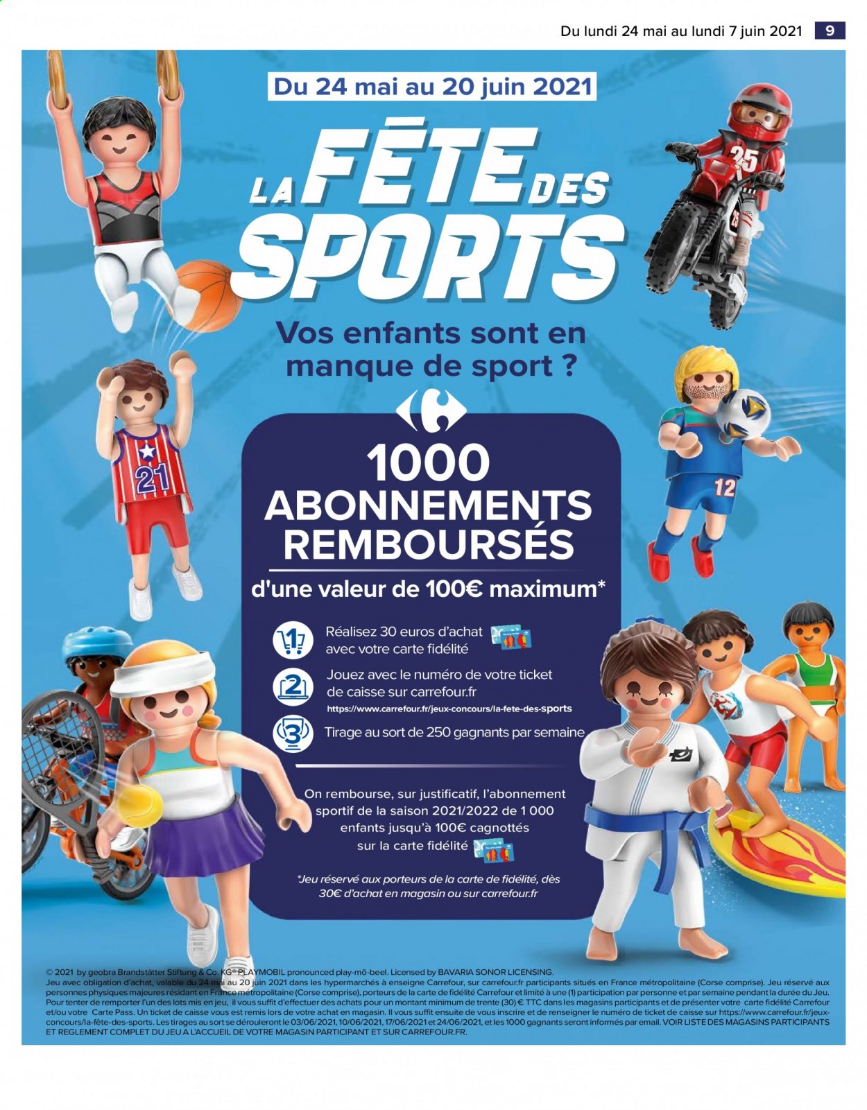 Catalogue Carrefour Hypermarchés - 24/05/2021 - 07/06/2021. Page 9