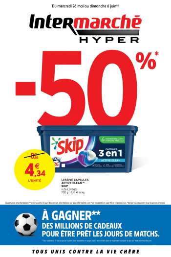 Catalogue Intermarché Hyper - 26.05.2021 - 06.06.2021.