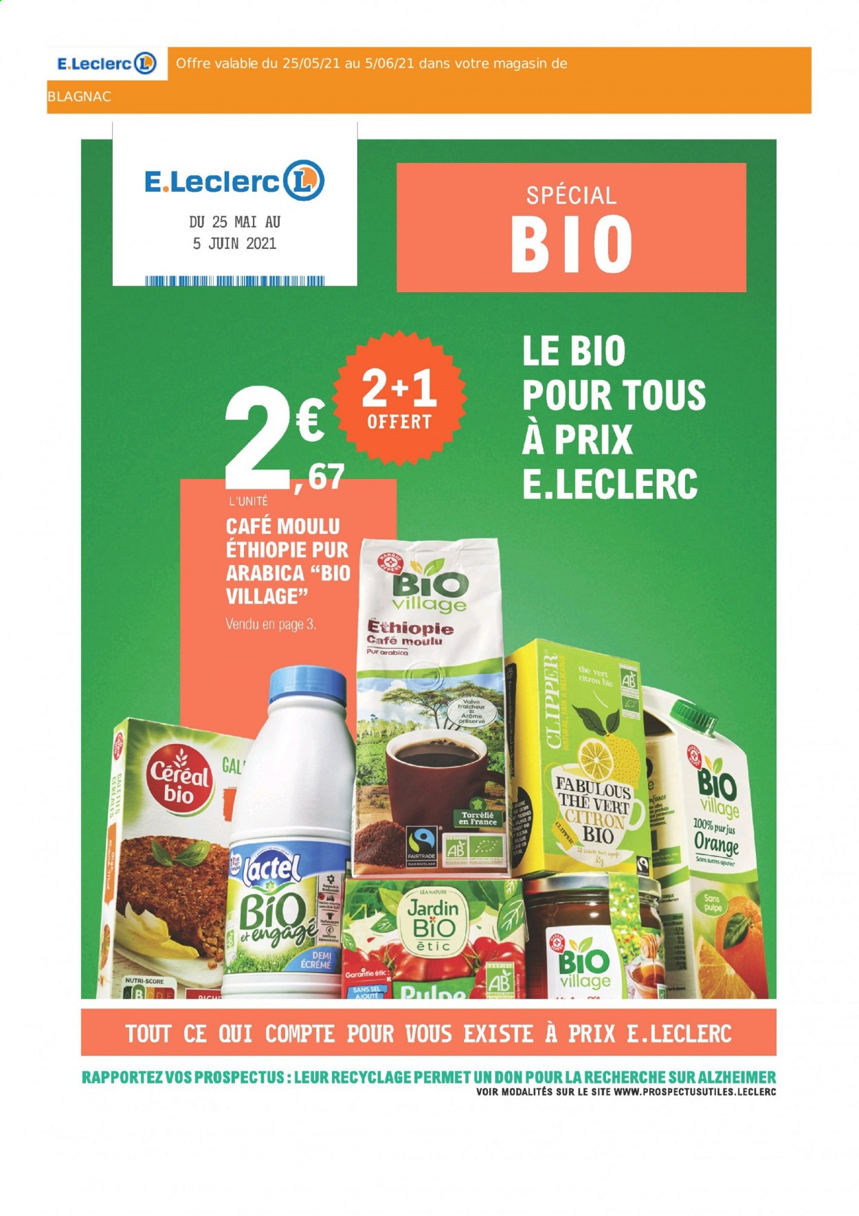Catalogue E.Leclerc - 25/05/2021 - 05/06/2021. Page 1