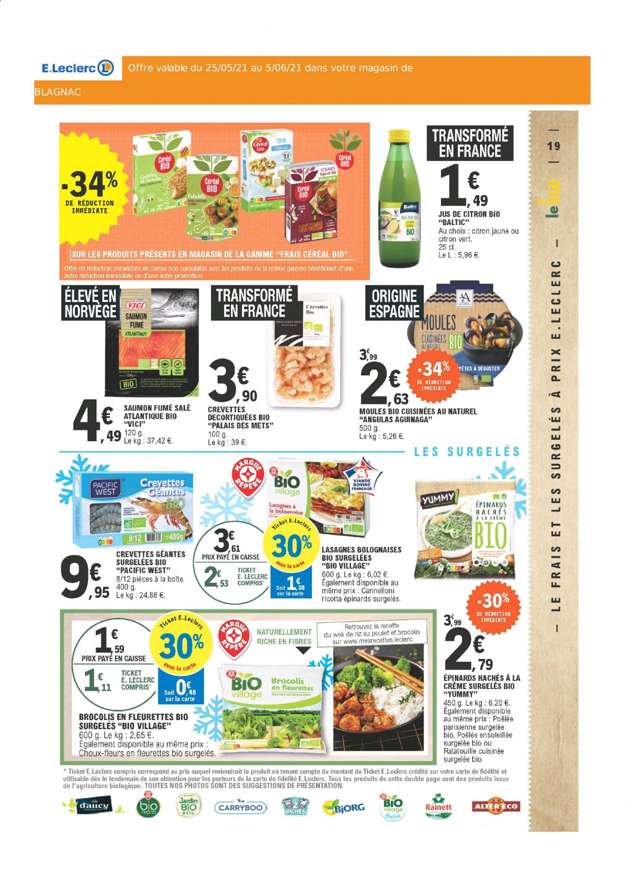 Catalogue E.Leclerc - 25/05/2021 - 05/06/2021. Page 19