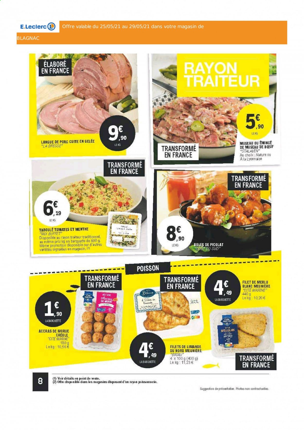 Catalogue E.Leclerc - 25/05/2021 - 29/05/2021. Page 8