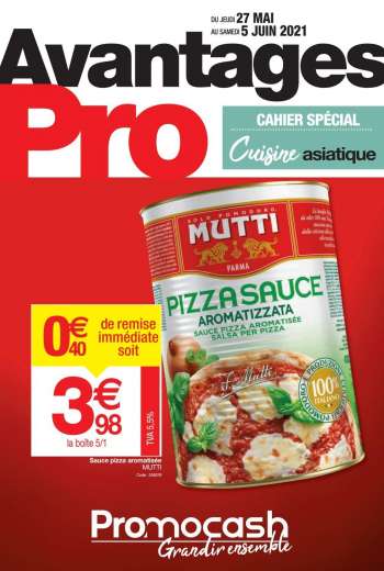 Catalogue Promocash - 27.05.2021 - 05.06.2021.