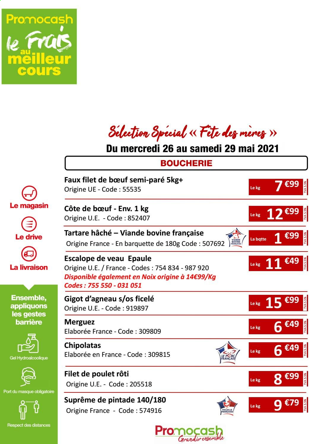 Catalogue Promocash - 26/05/2021 - 29/05/2021. Page 1