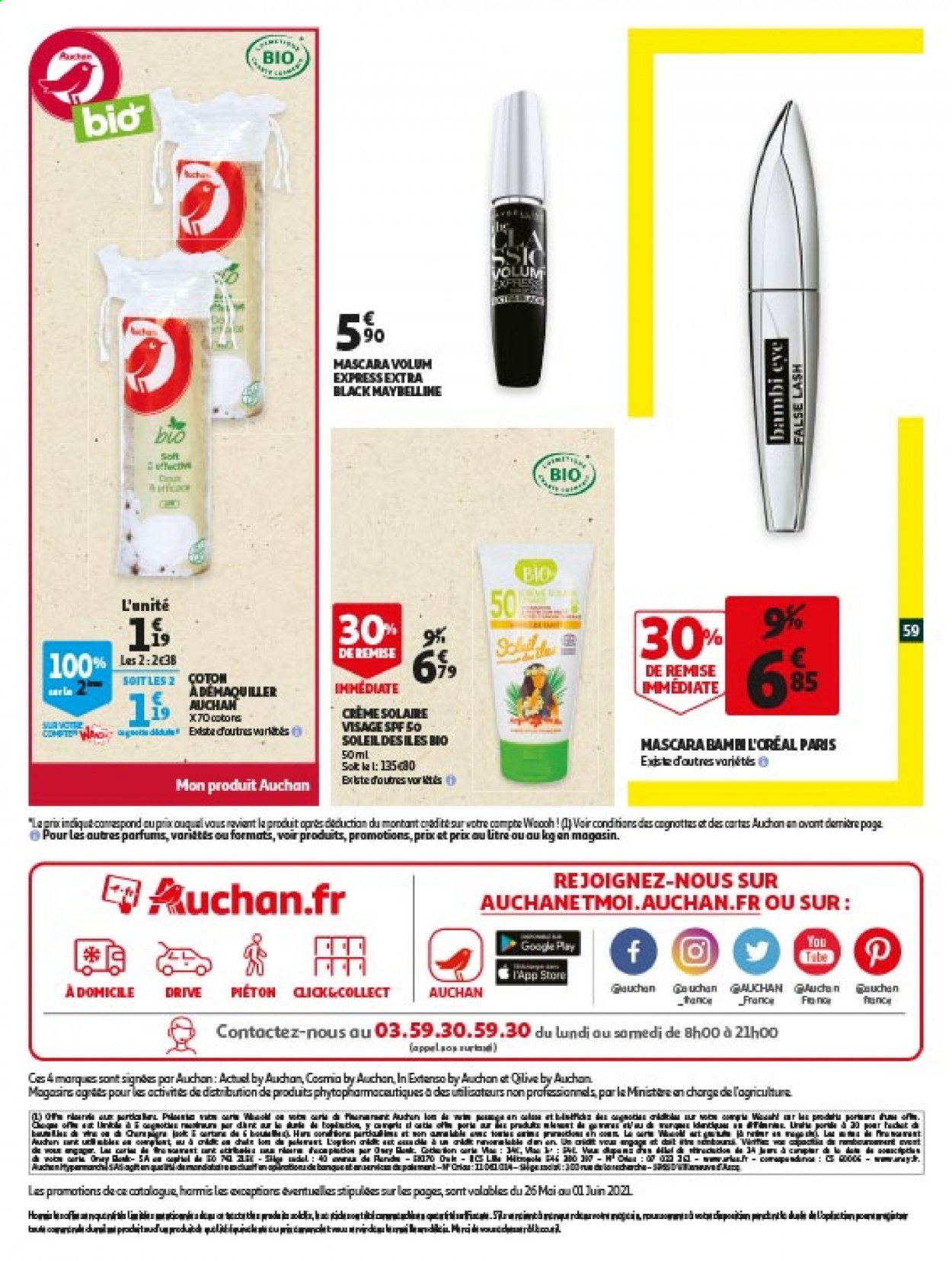 Catalogue Auchan - 26/05/2021 - 01/06/2021. Page 59