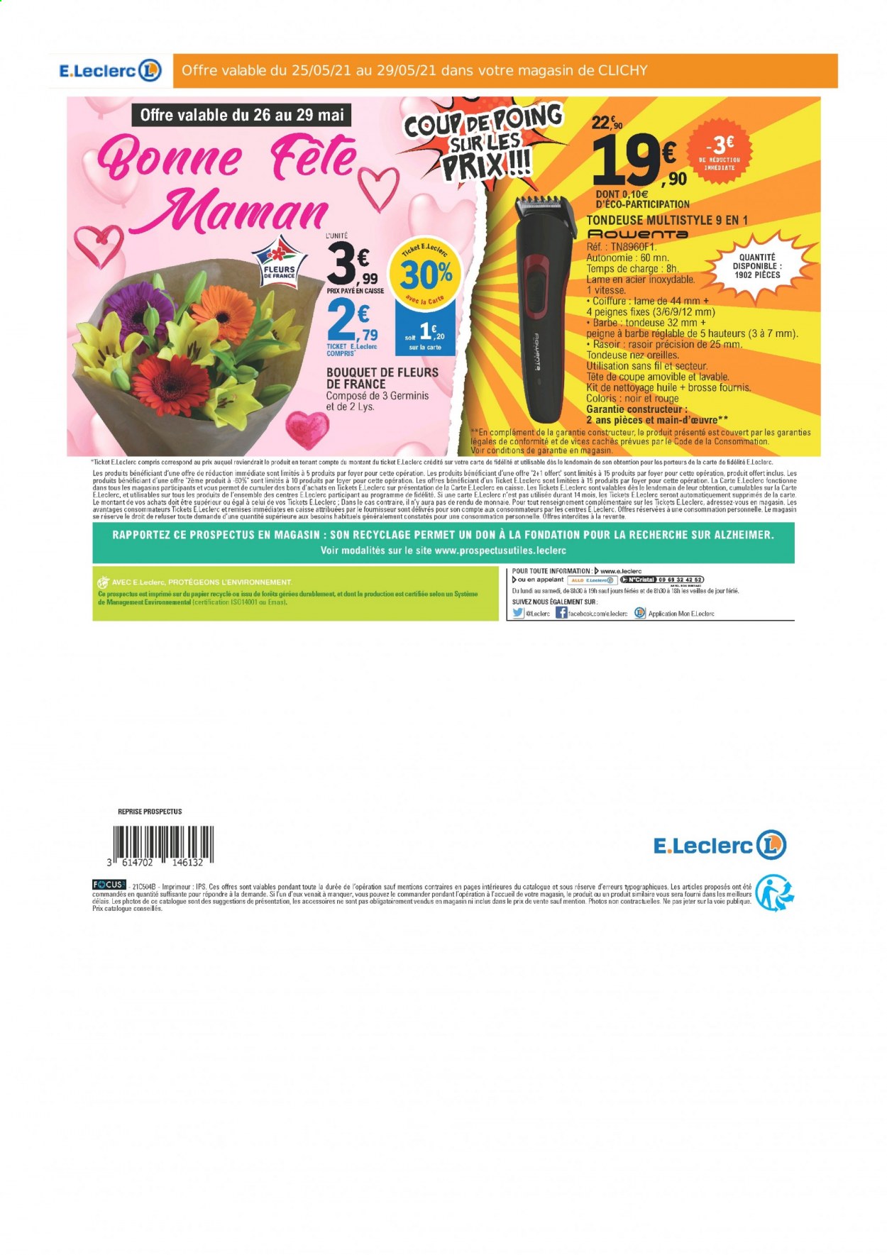 Catalogue E.Leclerc - 25/05/2021 - 29/05/2021. Page 4