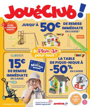 Catalogue JouéClub - 26.05.2021 - 30.06.2021.