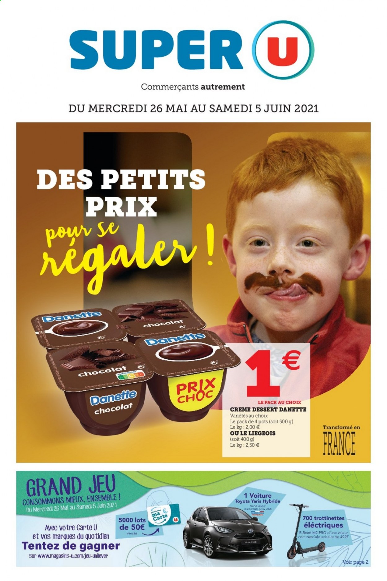 Catalogue SUPER U - 26/05/2021 - 05/06/2021. Page 1