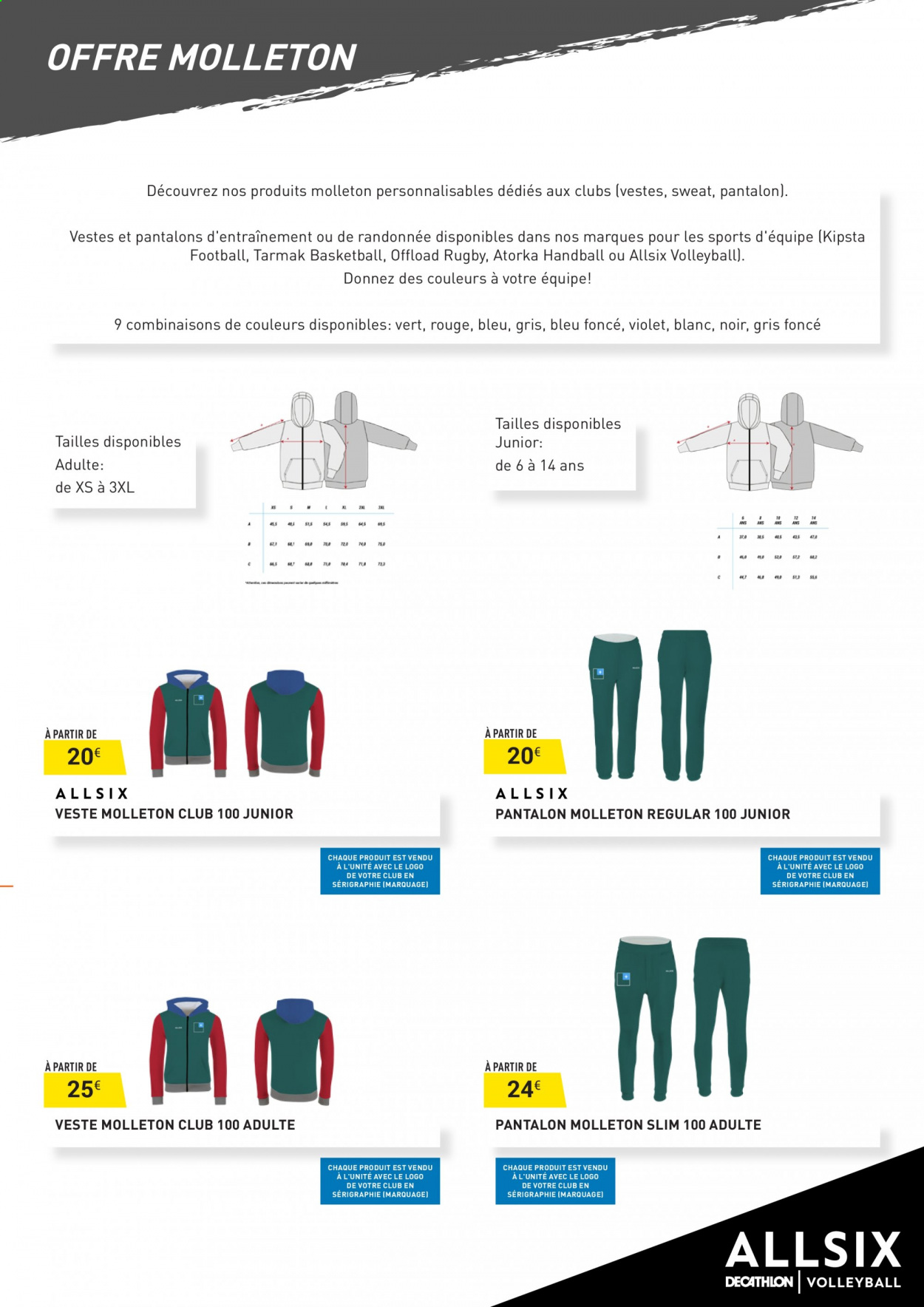thumbnail - Catalogue Decathlon - Produits soldés - veste, sweat-shirt. Page 15.