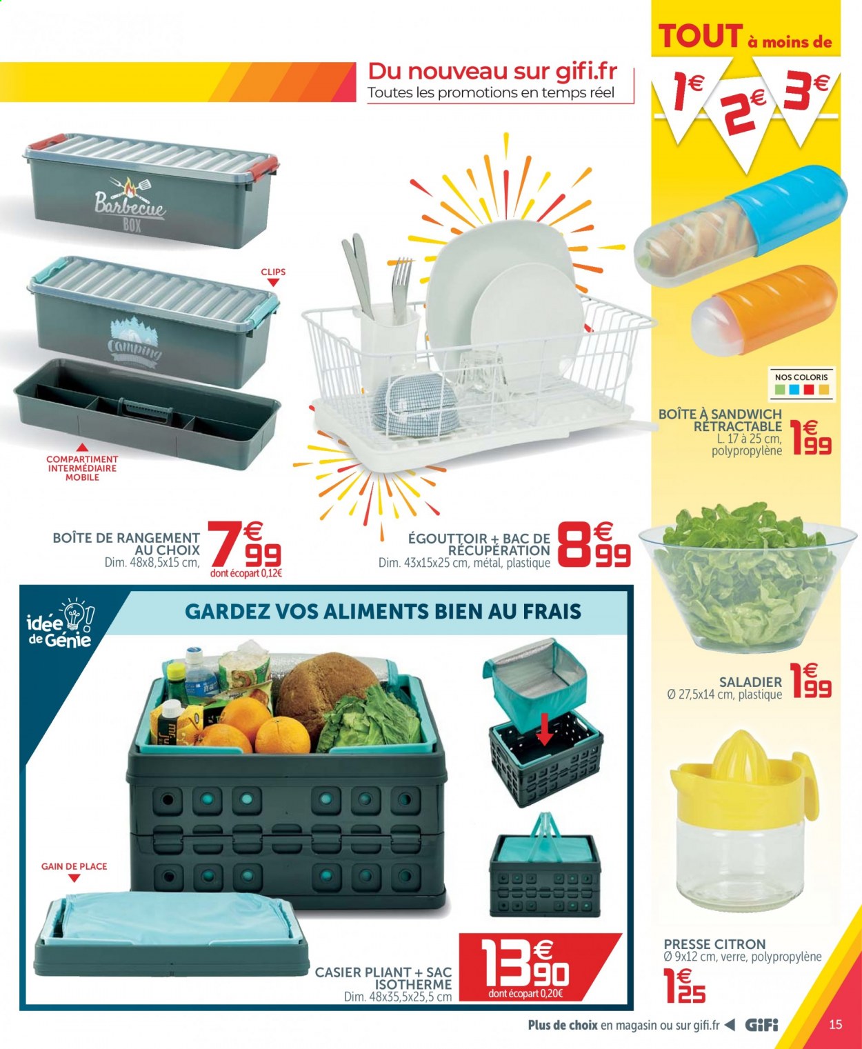 Catalogue GiFi - 25/05/2021 - 02/06/2021. Page 15