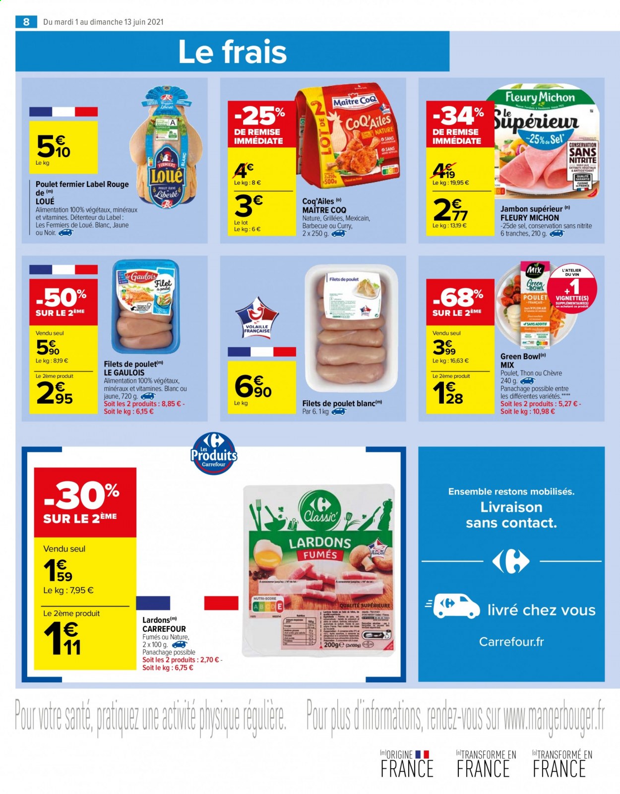 Catalogue Carrefour Market - 01/06/2021 - 13/06/2021. Page 8