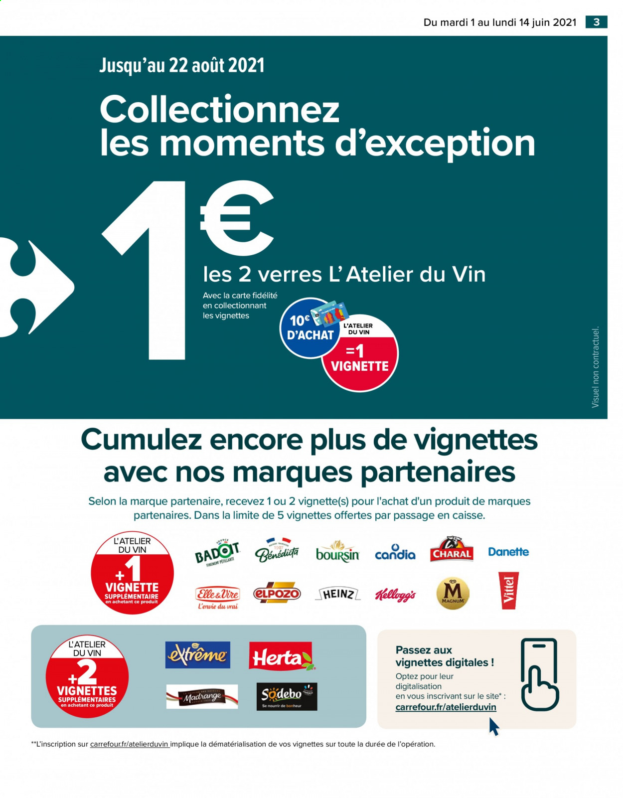 Catalogue Carrefour Hypermarchés - 01/06/2021 - 14/06/2021. Page 3