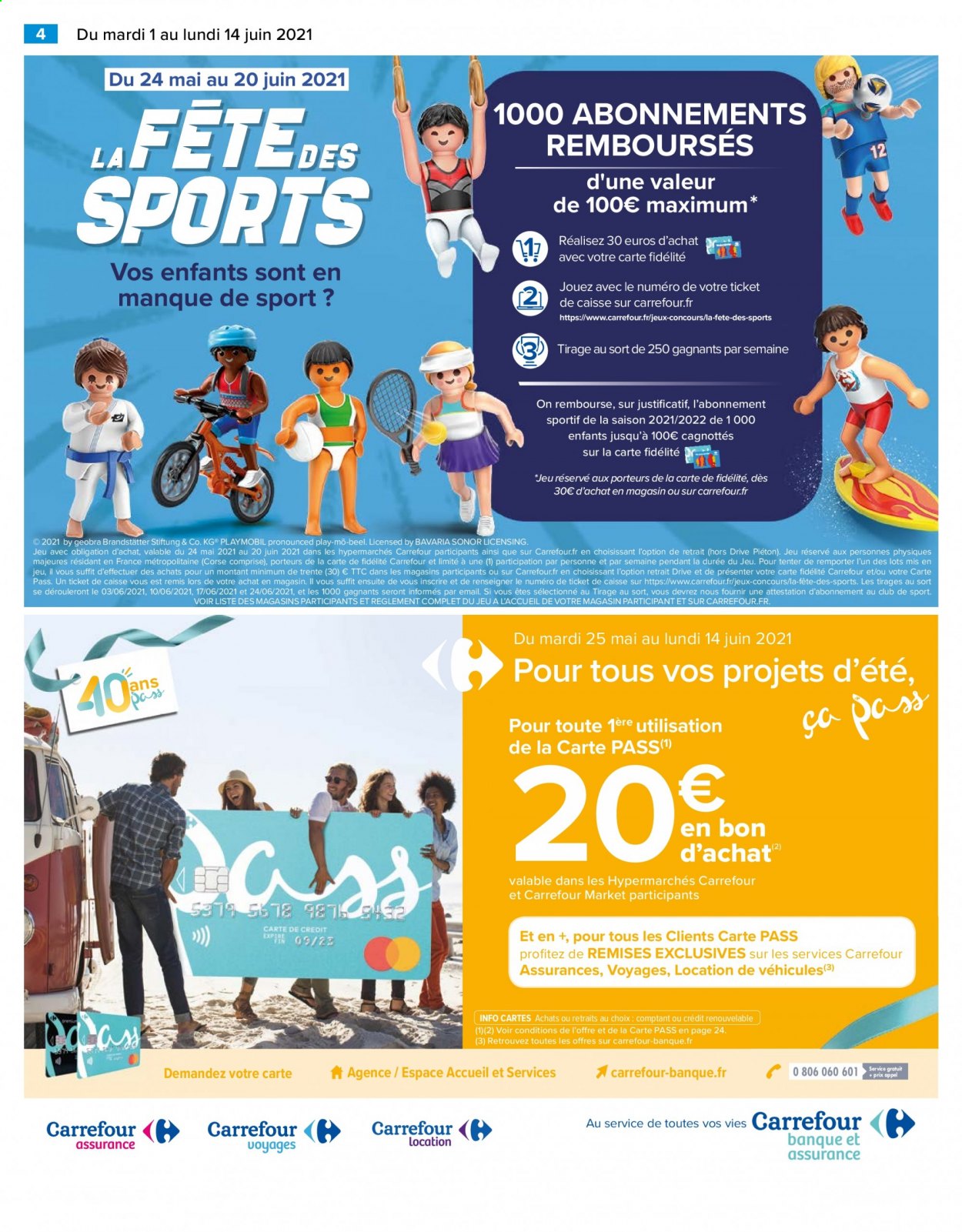 Catalogue Carrefour Hypermarchés - 01/06/2021 - 14/06/2021. Page 4