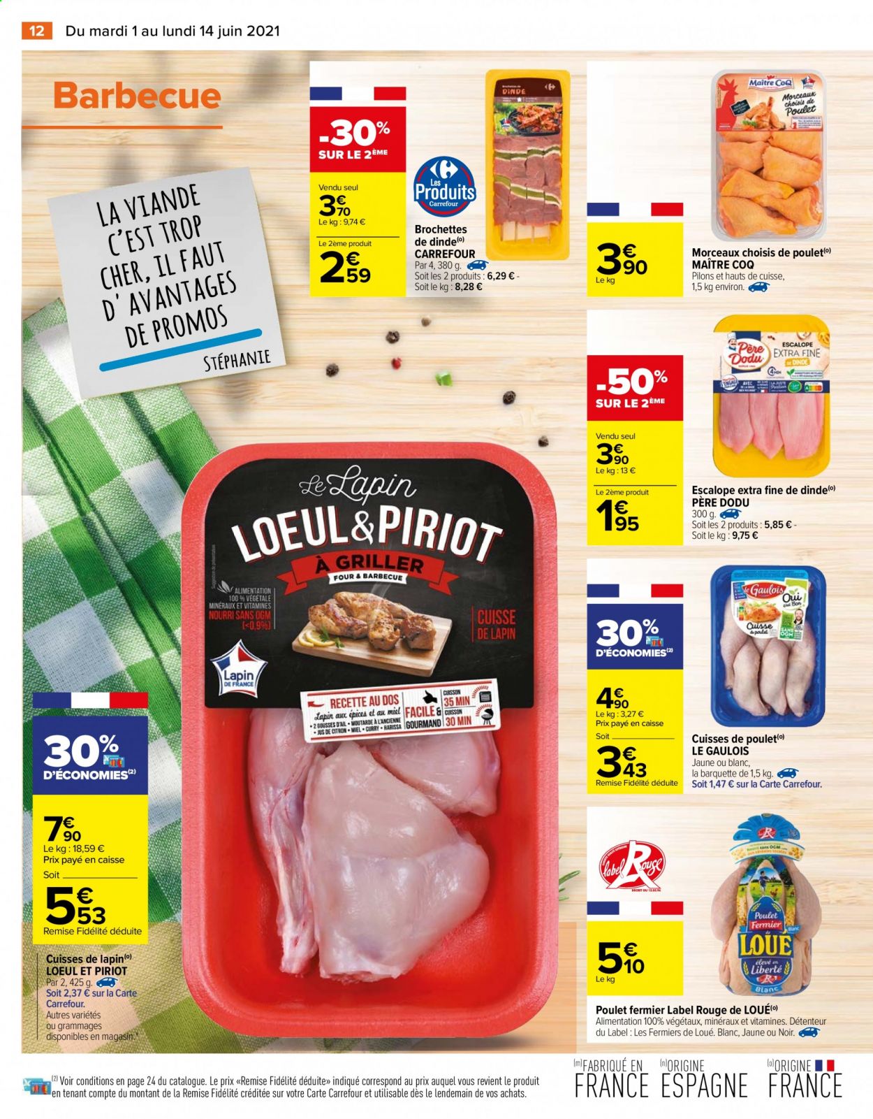 Catalogue Carrefour Hypermarchés - 01/06/2021 - 14/06/2021. Page 12