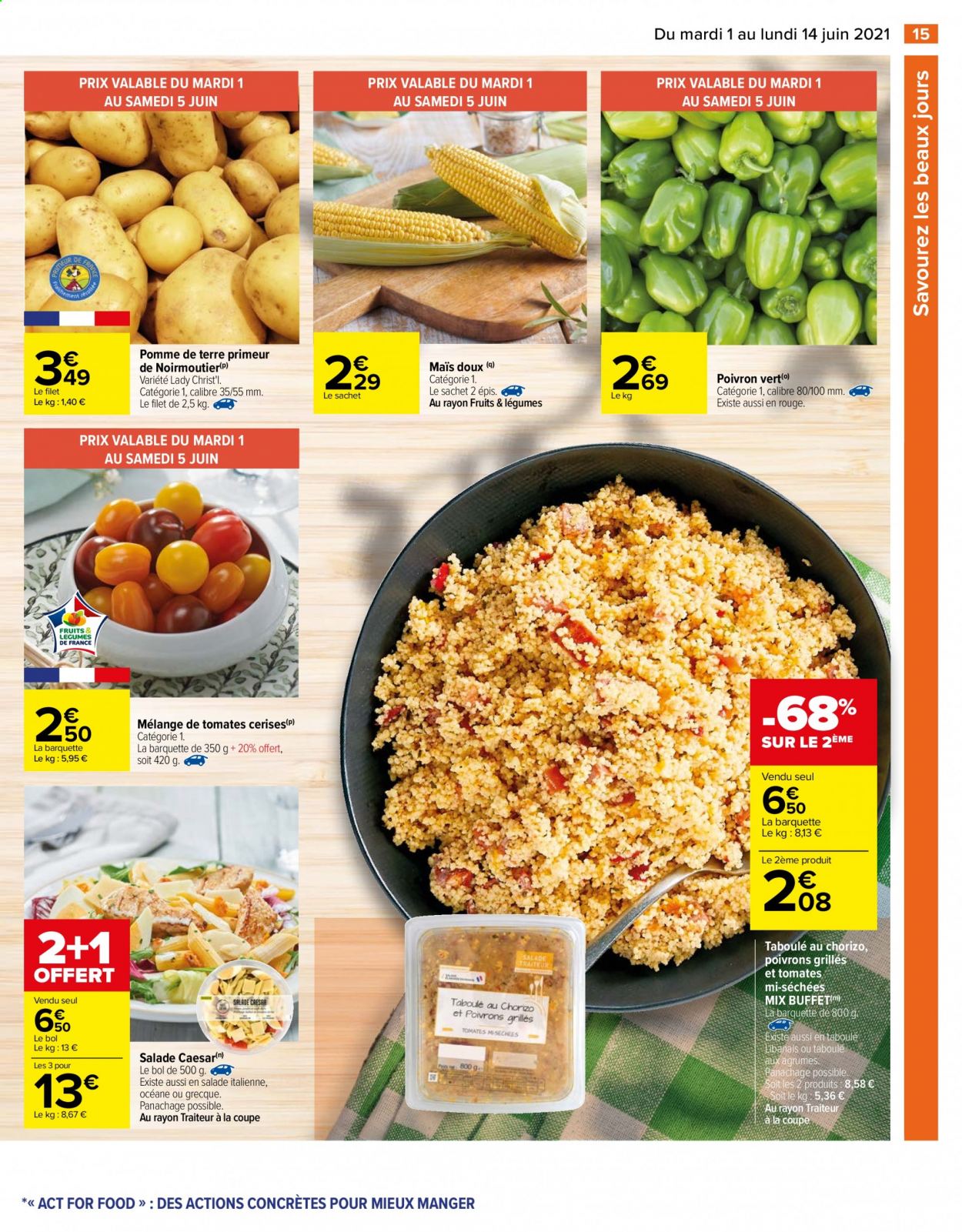 Catalogue Carrefour Hypermarchés - 01/06/2021 - 14/06/2021. Page 15