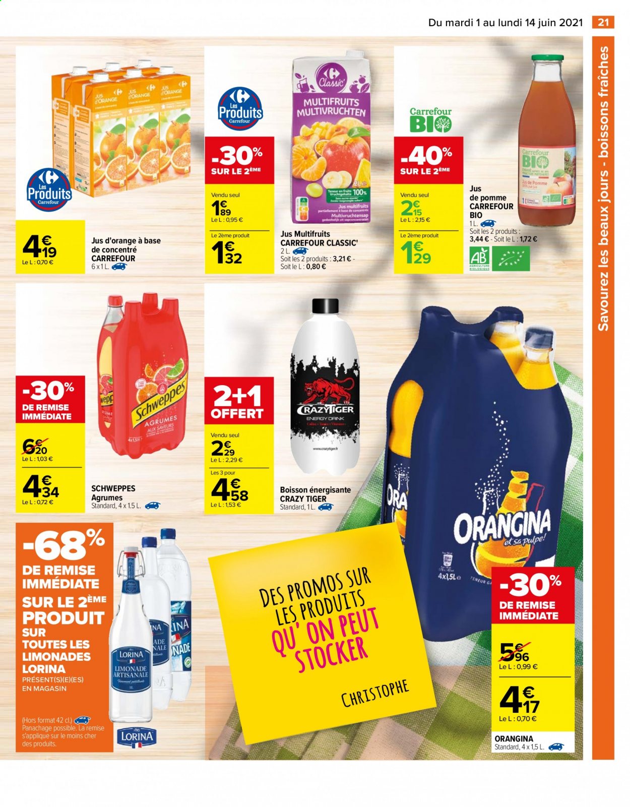 Catalogue Carrefour Hypermarchés - 01/06/2021 - 14/06/2021. Page 21