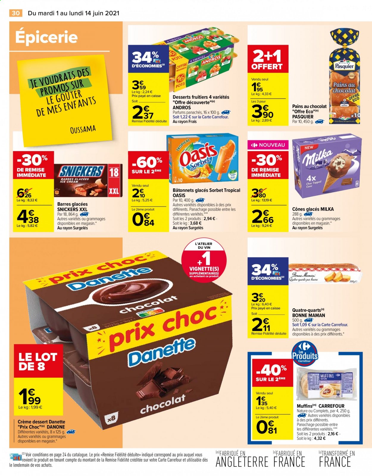 Catalogue Carrefour Hypermarchés - 01/06/2021 - 14/06/2021. Page 30