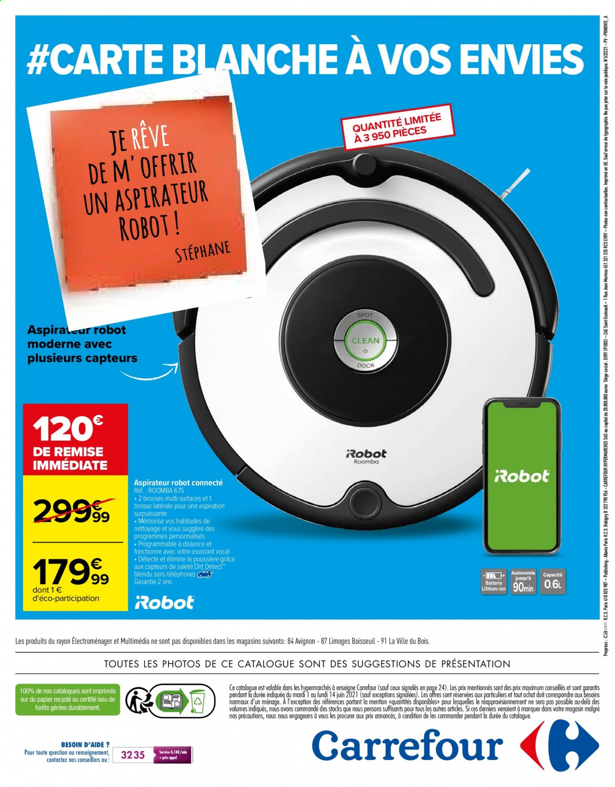 Catalogue Carrefour Hypermarchés - 01/06/2021 - 14/06/2021. Page 56