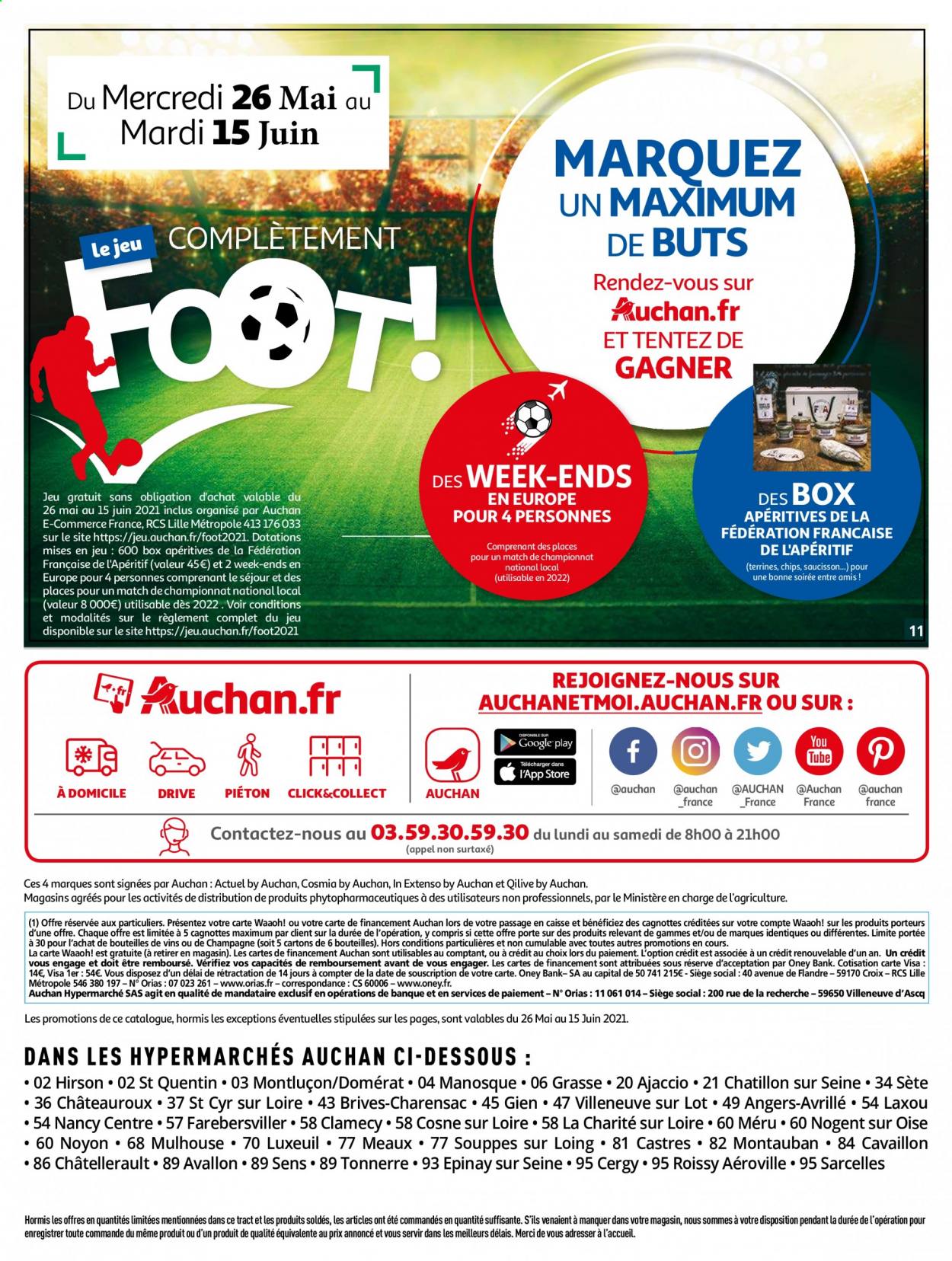 Catalogue Auchan - 26/05/2021 - 15/06/2021. Page 11