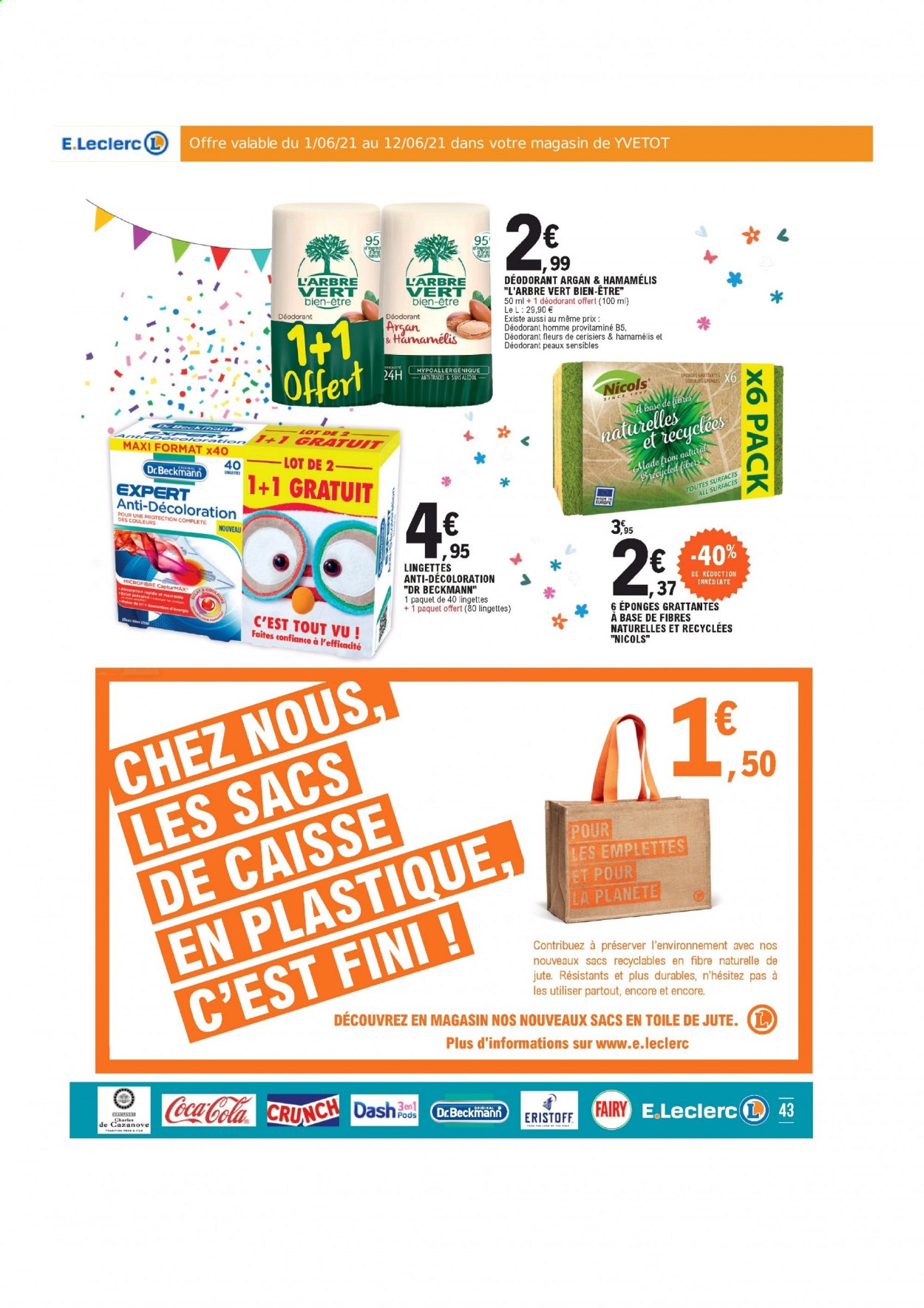 Catalogue E.Leclerc - 01/06/2021 - 12/06/2021. Page 43