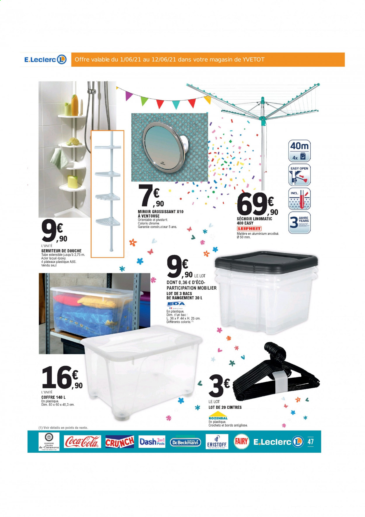 Catalogue E.Leclerc - 01/06/2021 - 12/06/2021. Page 47