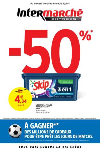Catalogue Intermarché Express - 26.05.2021 - 06.06.2021.