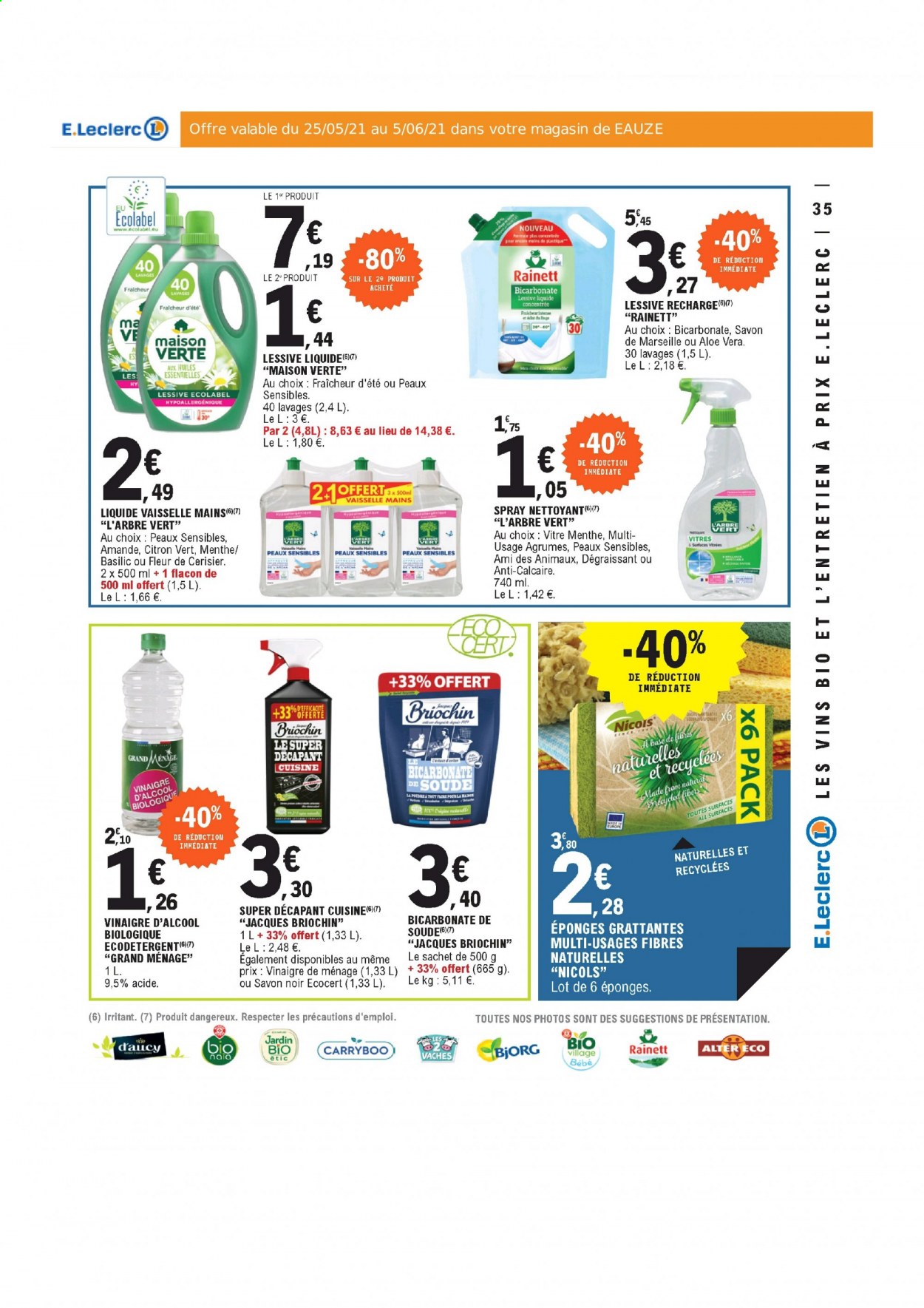 Catalogue E.Leclerc - 25/05/2021 - 05/06/2021. Page 35