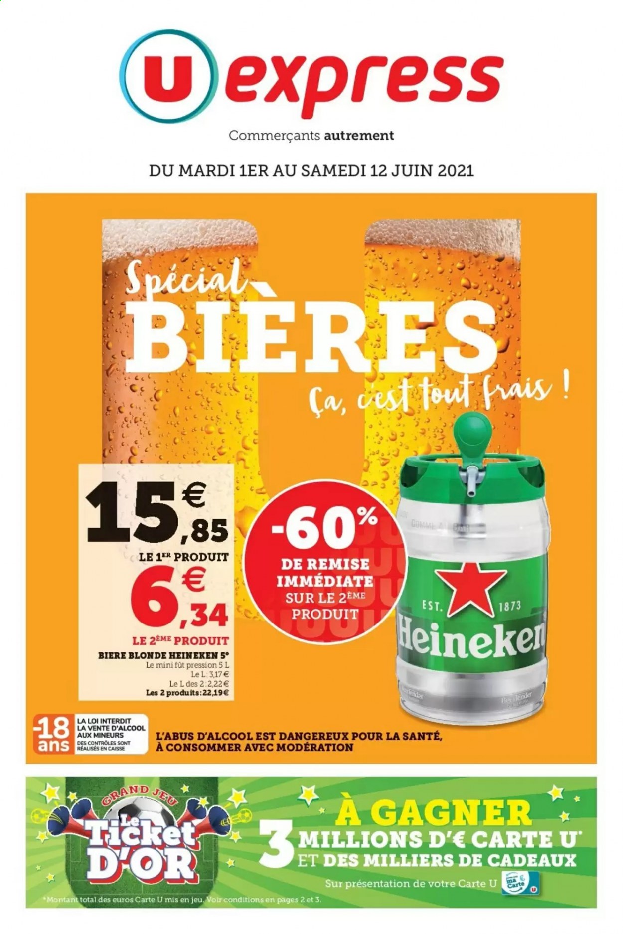 Catalogue U express - 01/06/2021 - 12/06/2021. Page 1
