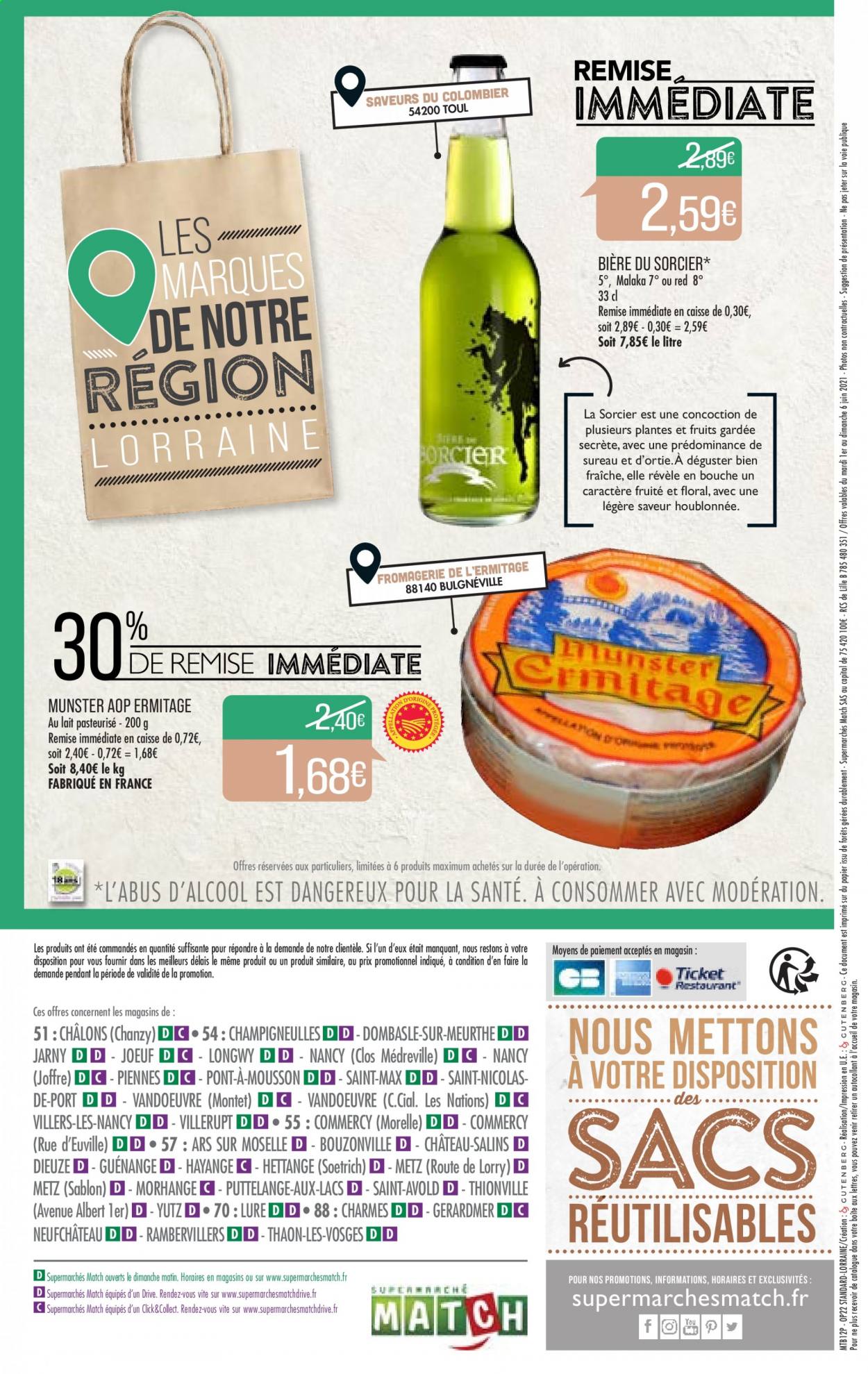 Catalogue Supermarché Match - 01/06/2021 - 06/06/2021. Page 20