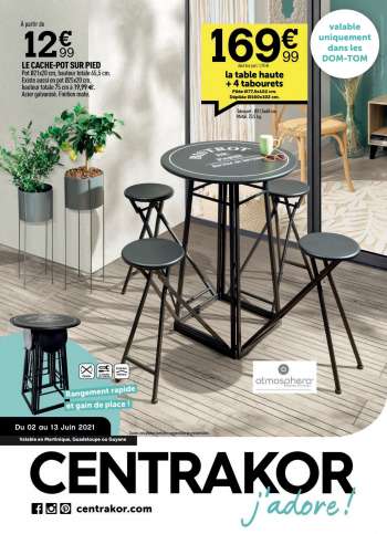 Catalogue Centrakor - 02.06.2021 - 13.06.2021.