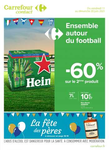 Catalogue Carrefour Contact - 11.06.2021 - 20.06.2021.