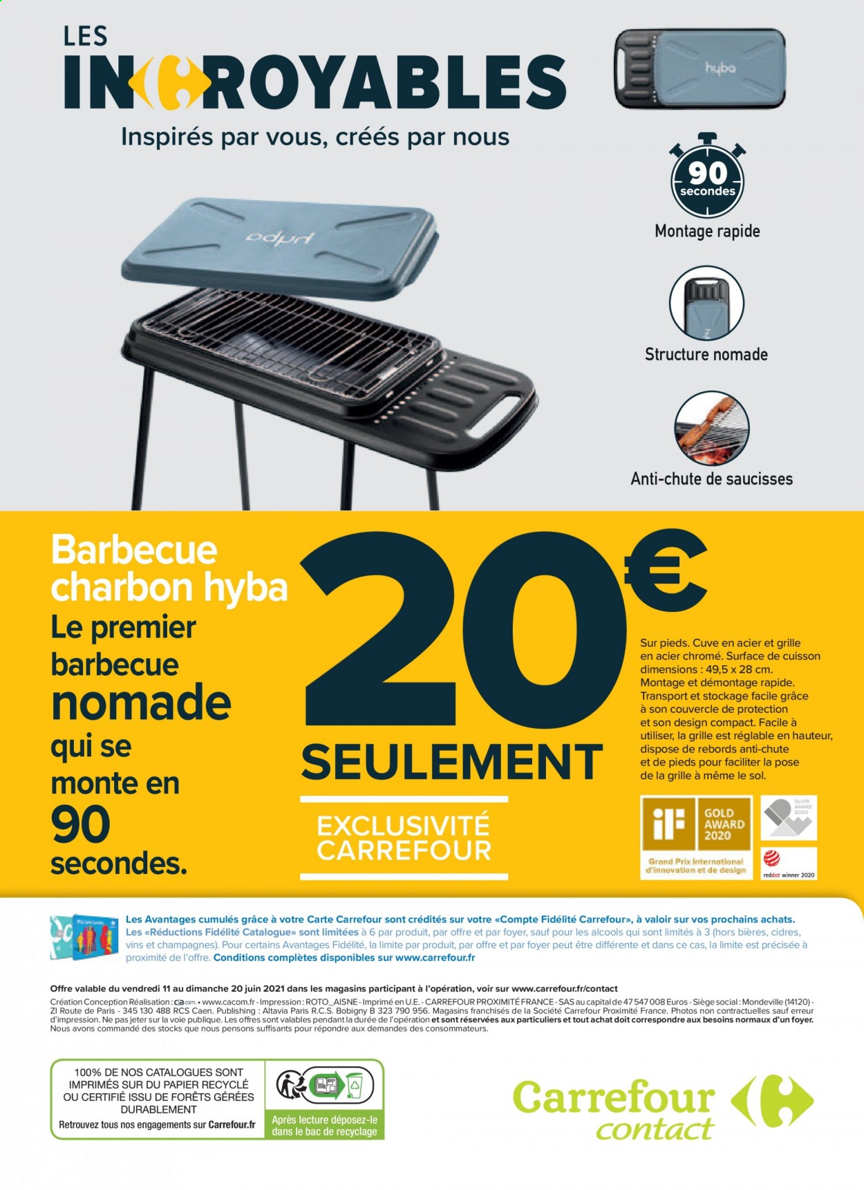 Catalogue Carrefour Contact - 11/06/2021 - 20/06/2021. Page 20