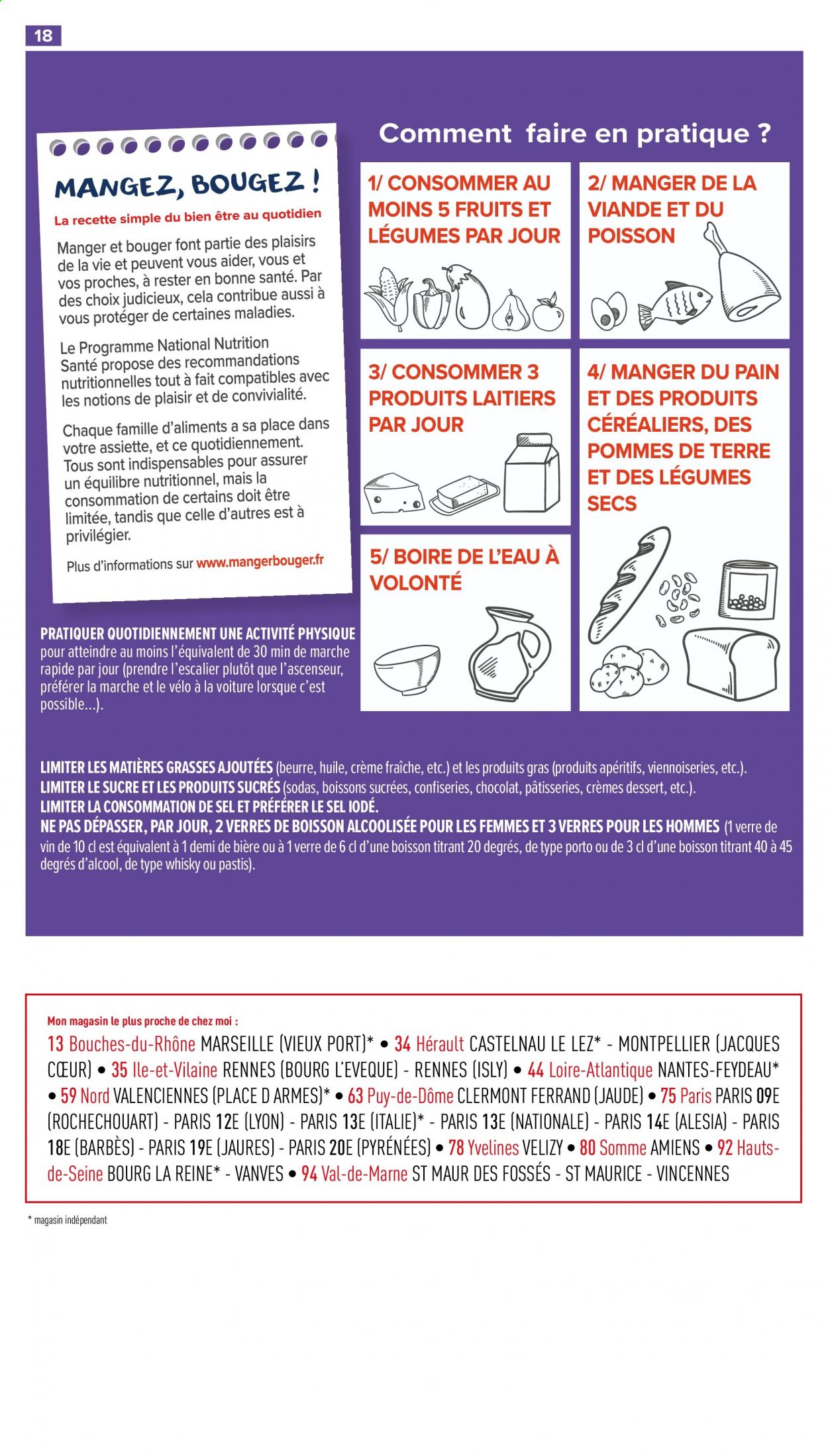 thumbnail - Catalogue Carrefour Market - 08/06/2021 - 20/06/2021 - Produits soldés - pommes de terre, beurre, crème fraîche, verre. Page 18.