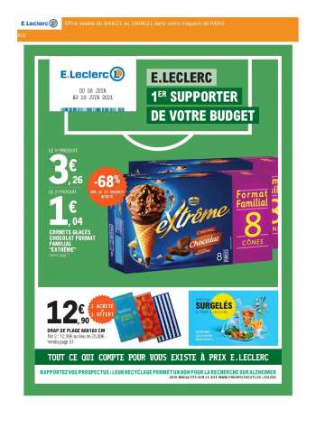 Catalogue E.Leclerc - 08.06.2021 - 19.06.2021.